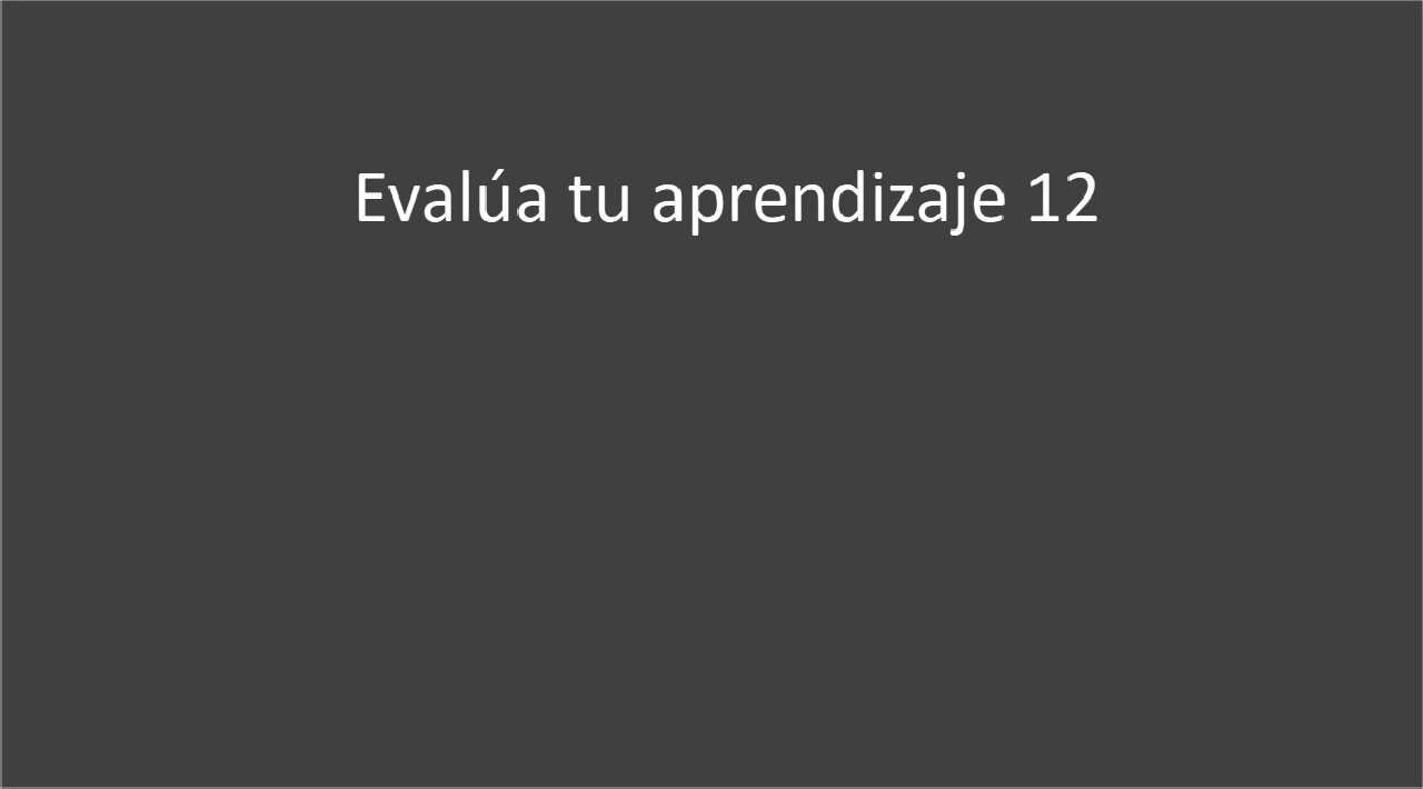 Evaluacion 12