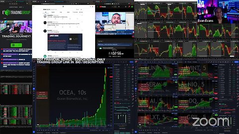 LIVE: HOT STOCKS $OCEA $NVDA