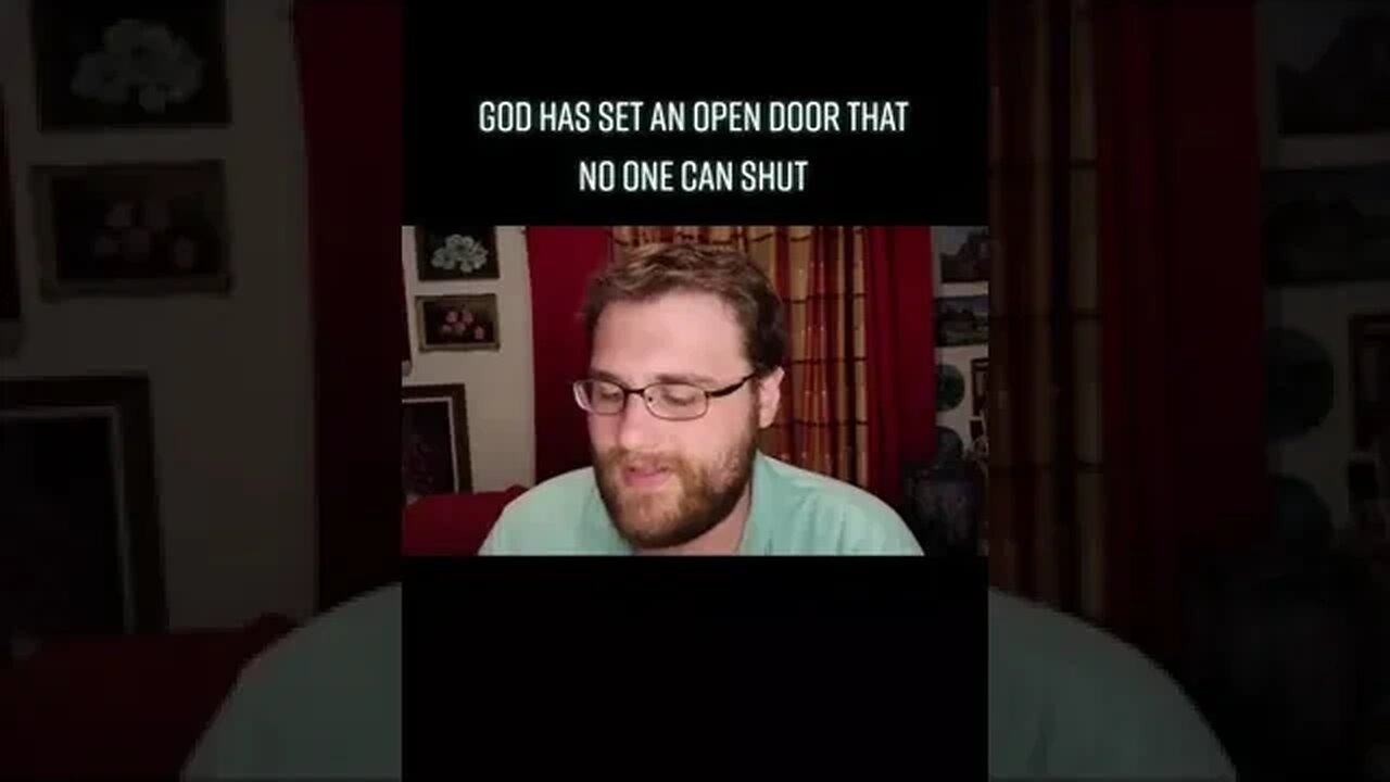 God Has Set An Open Door That No One Can Shut