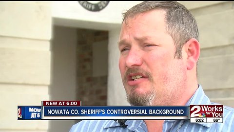 Nowata County Sheriff's controversial background