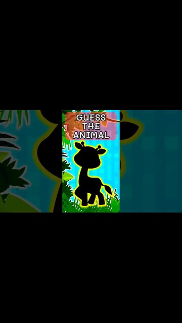 Guess the Shadow Animal | Jungle Animals 3 | Fun game for Kids #shorts #kids