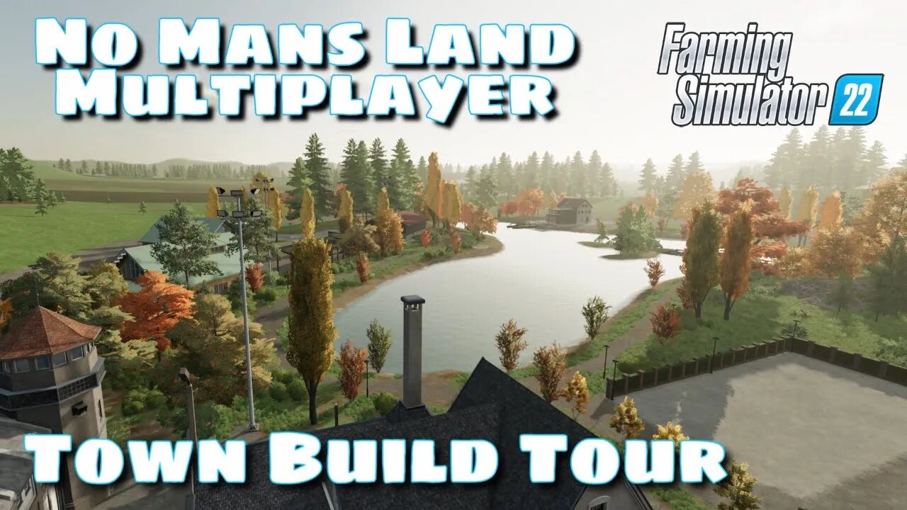 Town Build | No Mans Land Multiplayer | Farming Simulator 22