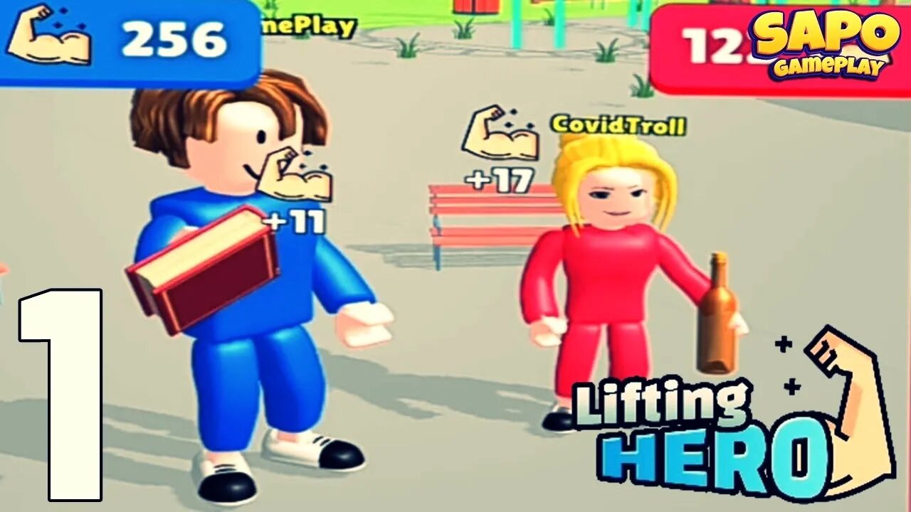 Lifting Hero - Gameplay Part 1 (Android/IOS) SapoGamePlay - Jogos #Lifting #Hero