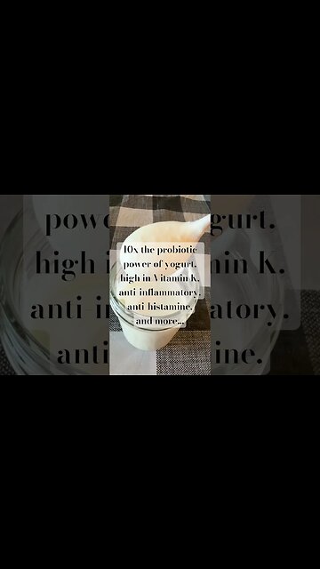 Lose Weight with this Ancient Miracle Food #kefir #thefarmhousemom