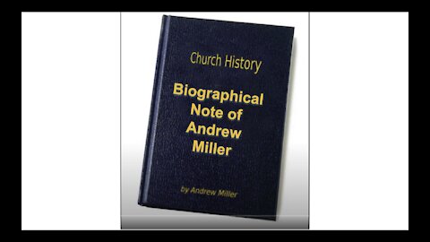 Biographical Note of Andrew Miller Audio Book