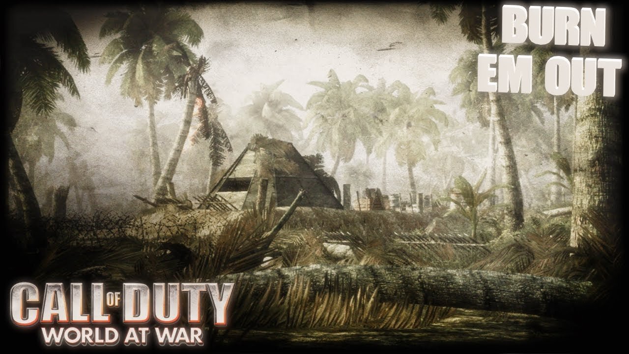 COD World At War Gameplay Walkthrough Part 6 Mission 6 Burn 'em Out Ultra Settings[4KUHD]