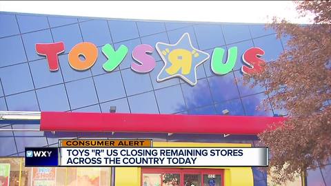 Toys 'R' Us will close for good today