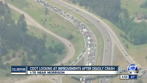 CDOT looking at making improvements after deadly I-70 crash
