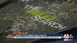 'Have you seen this child?': Volunteers canvass Kansas City to find missing kids
