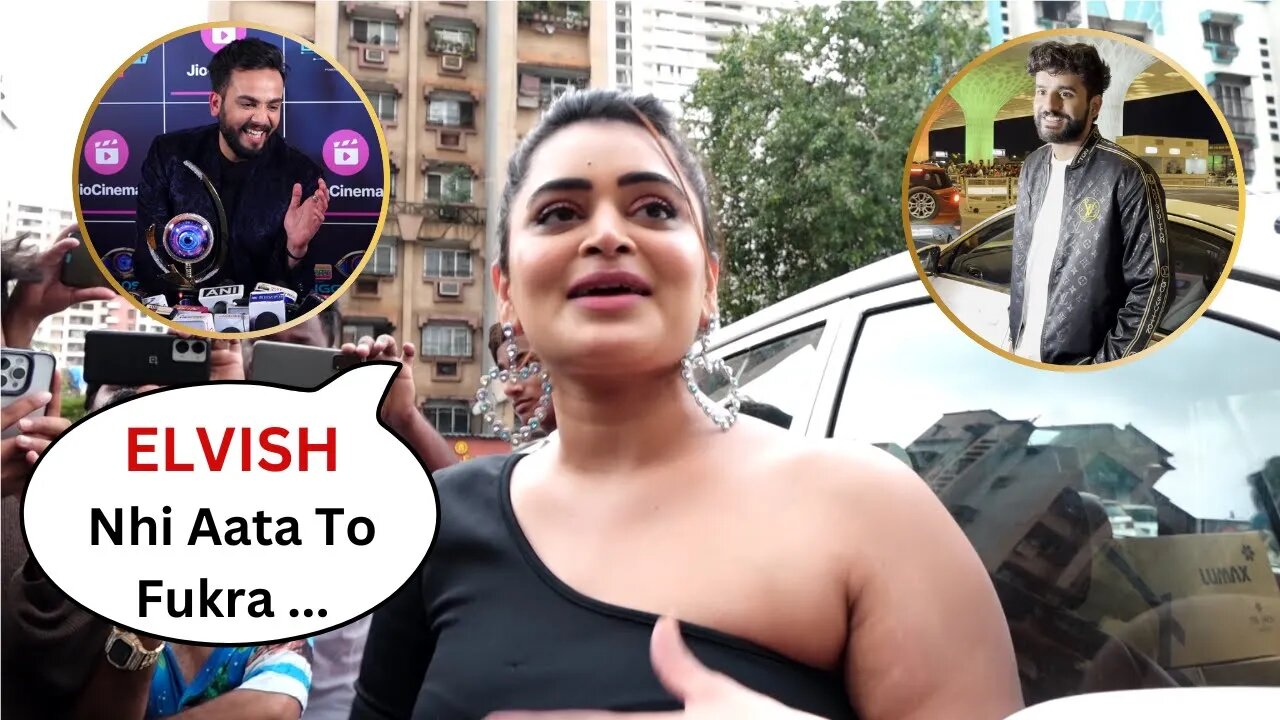 Bebika Dhurve Reaction On Elvish Yadav & Abhishek Malhan,Who's Most Deserving Winner Of Bigg Boss 😍🤩