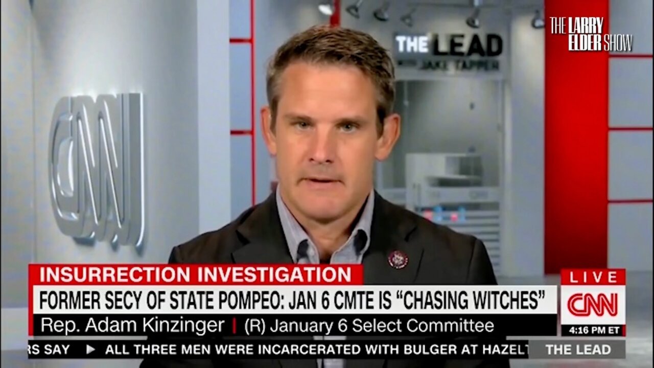 Kinzinger Says ‘Friend’ Pompeo Lacks ‘Moral Center’ by Not Denouncing Trump | CLIP | Larry Elder