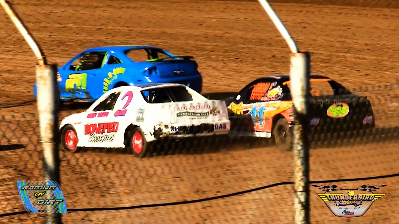 5-22-21 Cyber Stock Heats Thunderbird Raceway