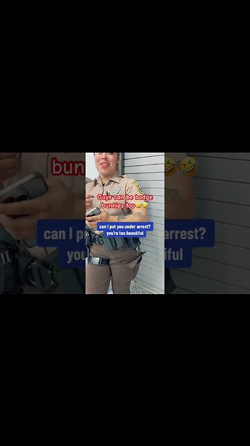 He tried to arrest the cop🌹💙 #spontaneous #unexpectedencounter #ladyinblue #police #fyp #fy #viral