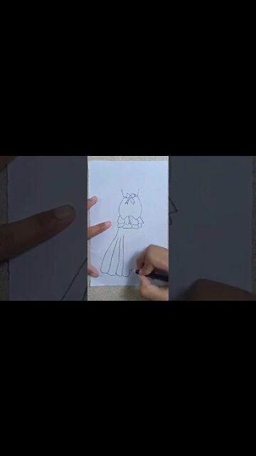 How To Draw A Girl #shorts #drawing #howtodraw #short #youtubeshorts #viral #youtube #shortsfeed
