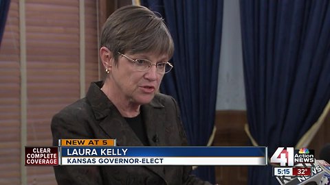 Kansas Gov.-elect Laura Kelly starts transition