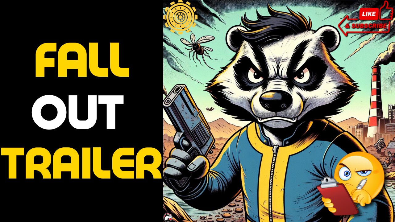 Badger Reacts: Fallout - Official Trailer | Prime Video