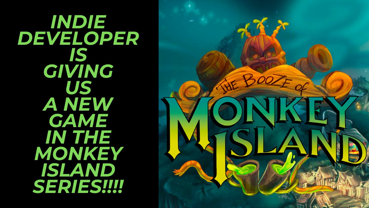 The Booze of Monkey Island | An Unofficial Entry Into The Game Series You Can Play for FREE!!!