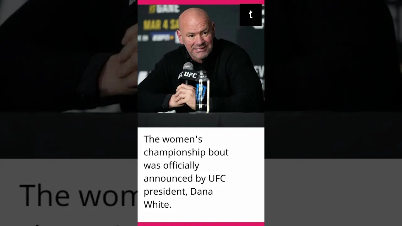 UFC 289 in Canada will feature Amanda Nunes and Julianne Pea as its stars. #shorts