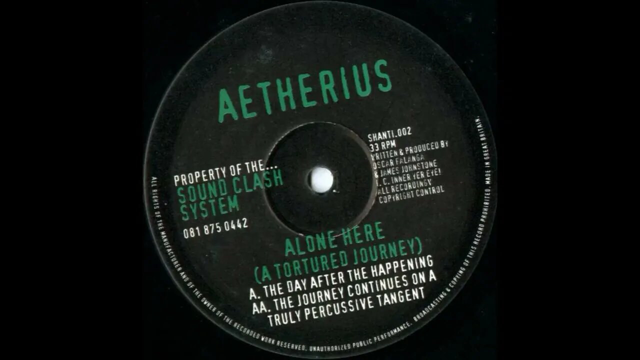 Aetherius-Alone Here (A Tortured Journey) (The Day After The Happening)