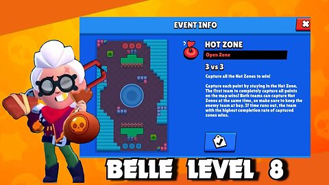 THIS IS THE BEST HESIT MAP FOR BELLE WITH RANDOMS | BRAWL STARS | KING DAVID