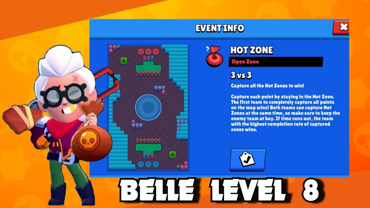 THIS IS THE BEST HESIT MAP FOR BELLE WITH RANDOMS | BRAWL STARS | KING DAVID