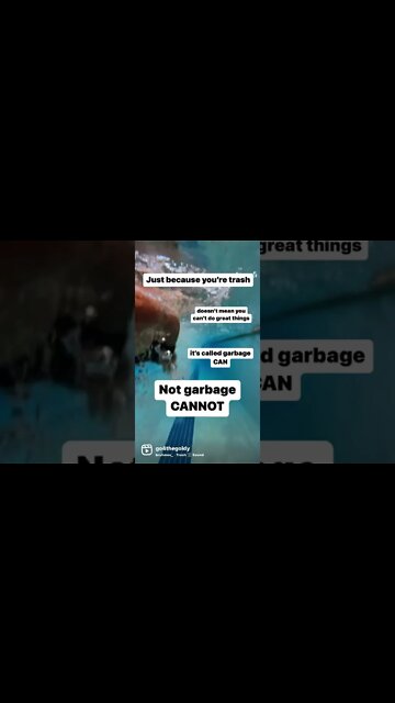 What I tell myself every time I swim 🗑️🏊‍♂️ #fitness #comedy #motivation #shorts