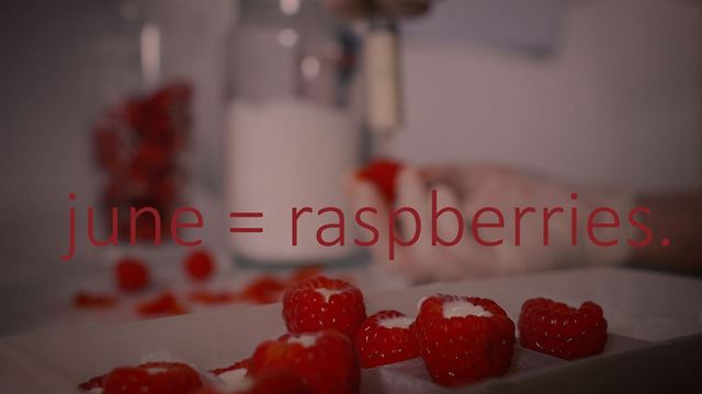 Eat the Season: Panna cotta stuffed raspberries