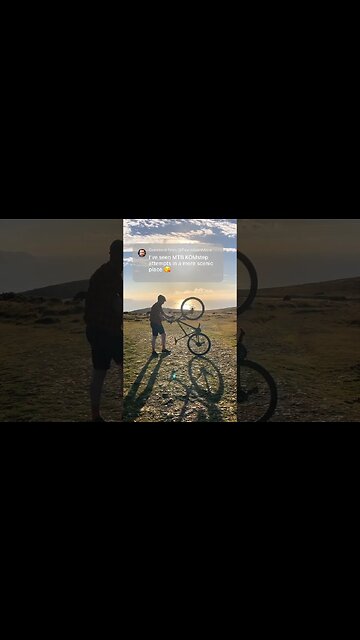 How NOT to get on a MTB #KOMstep