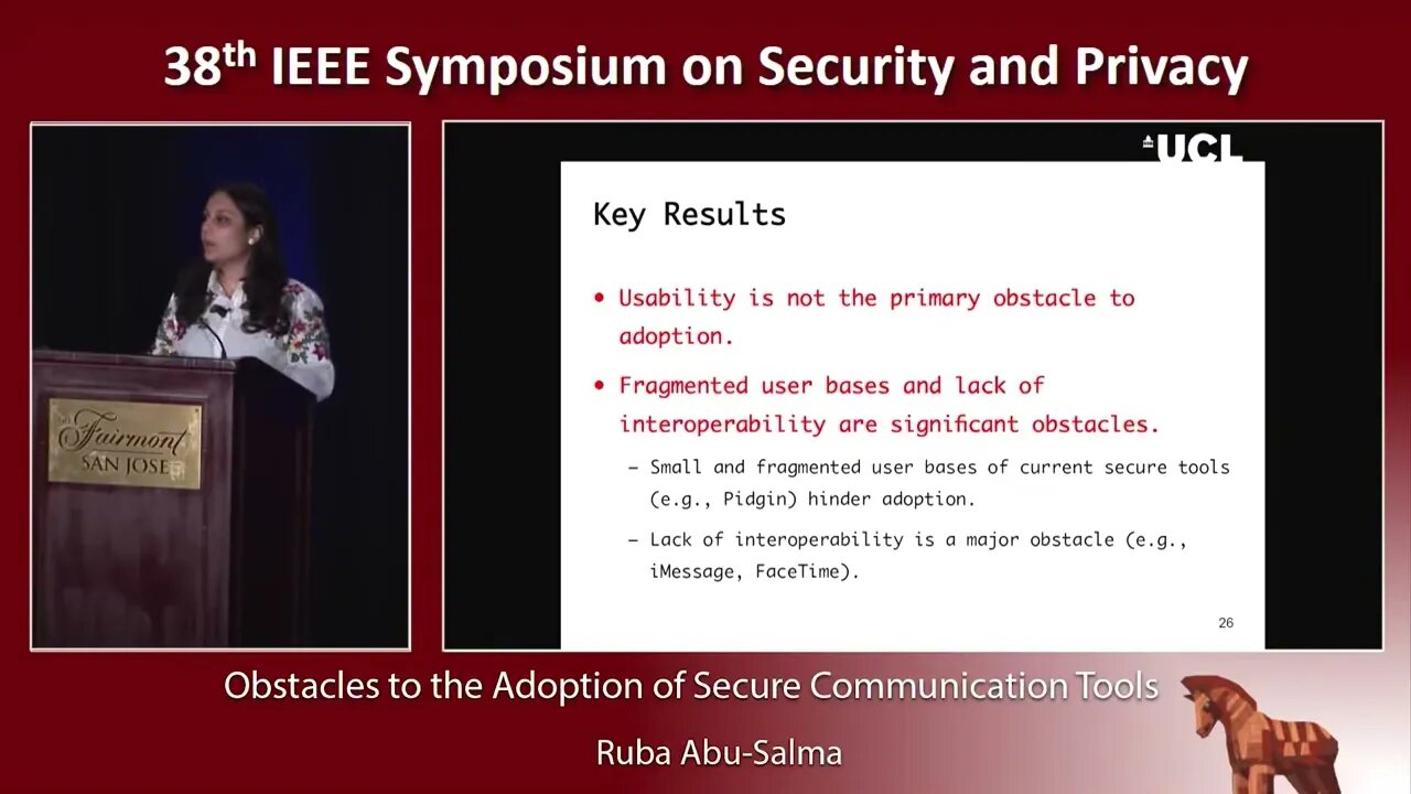 Obstacles to the Adoption of Secure Communication Tools