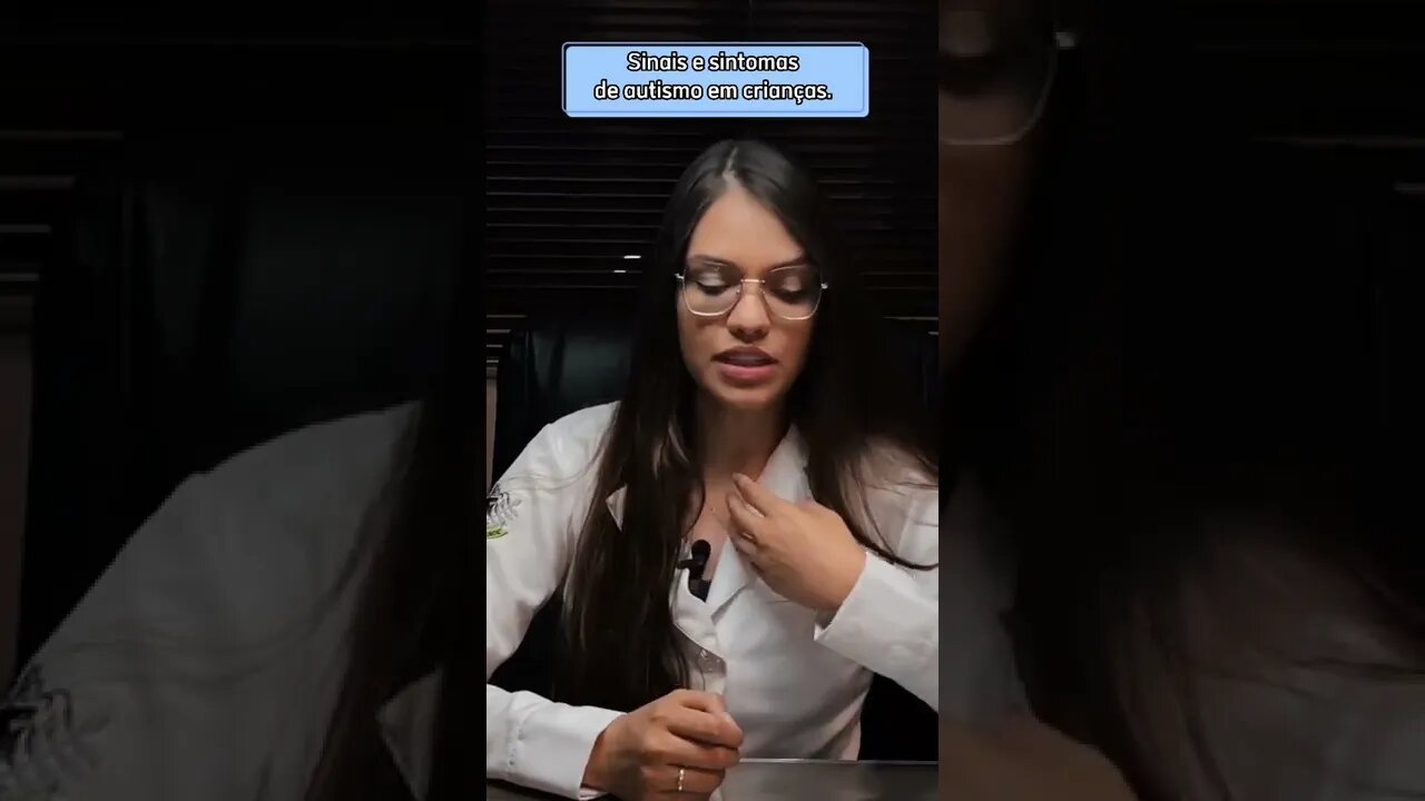 Sinais e sintomas de autismo em crianças / Dra. Geovana Cardoso Amorim