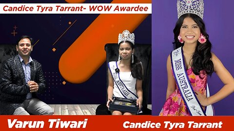 Candice Tyra Tarrant - WOW Awardee