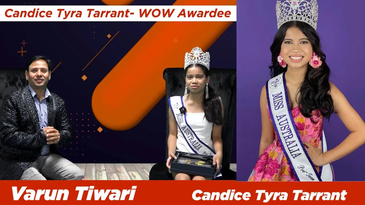 Candice Tyra Tarrant - WOW Awardee