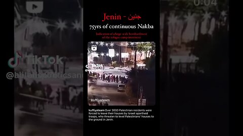 Jenin 75 Years Of Nakba #palestine #westbank