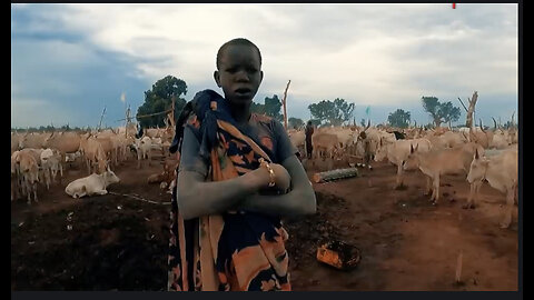 The Remarkable Mundari Tribe Of South Sudan Showers with Cow Urine?