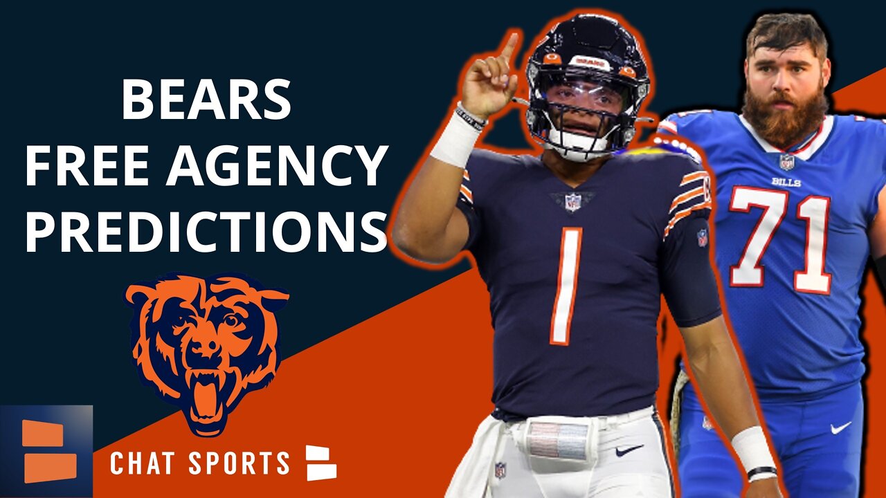 Trade Robert Quinn? Sign Ryan Bates? More Weapons For Justin Fields? | Bears Free Agency PREDICTIONS