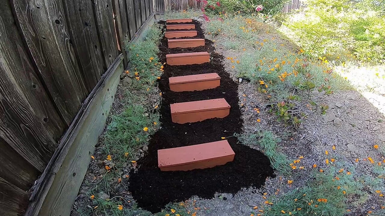 Building Garden Steps on a 20 Degree Slope - Part 5