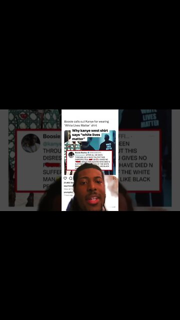 Why Kanye West Wore That Shirt “White Lives Matter” #shorts