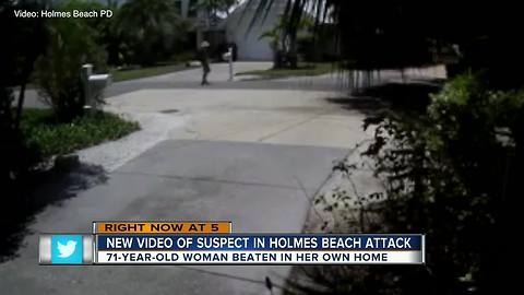 Holmes Beach Police release images of home invasion suspect