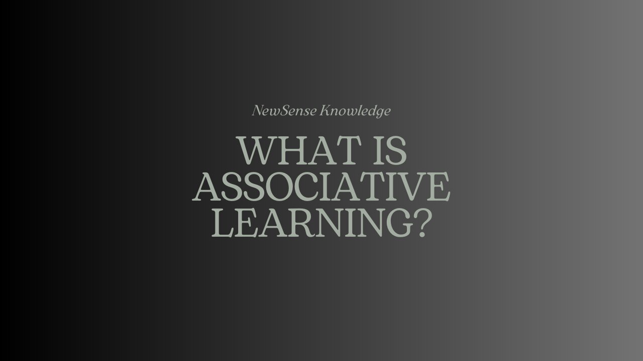 What is Associative Learning?