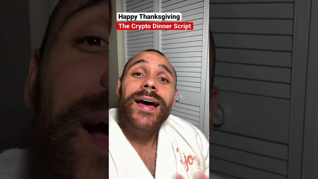 Thanksgiving crypto convo #crypto #thanksgiving #ftx