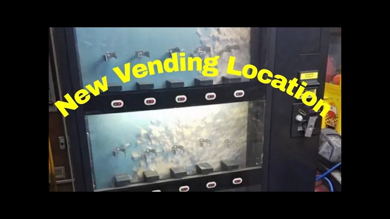 Getting a new Vending Machine Location Ready