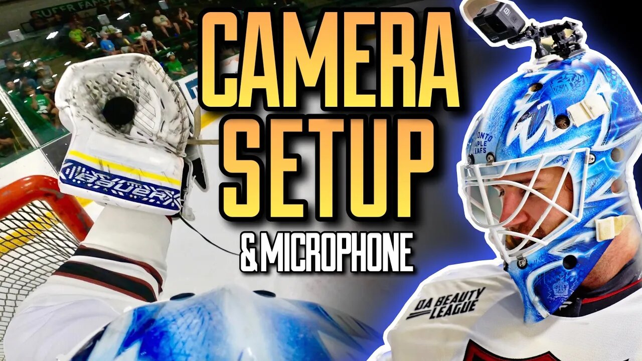 My Filming Setup - GoPro, iPhone, Mic.. • Da Beauty League Game 7 Goalie POV Mic’d Up