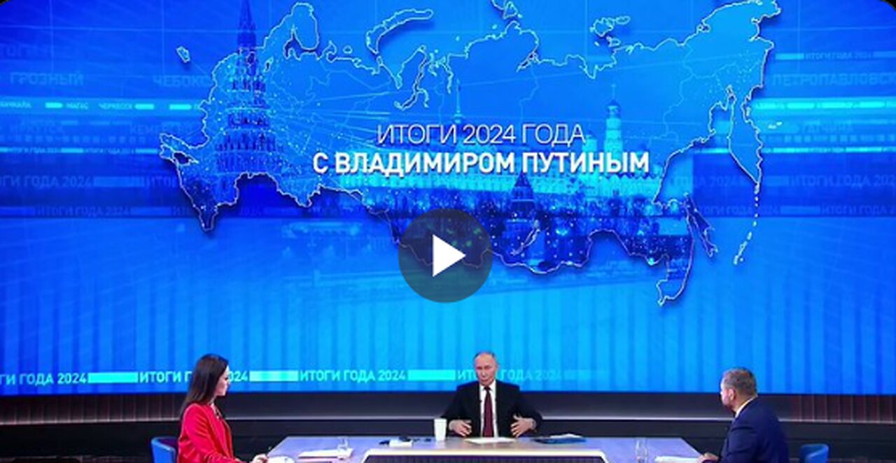 Putin took a ton of hard questions from the international and Western media...