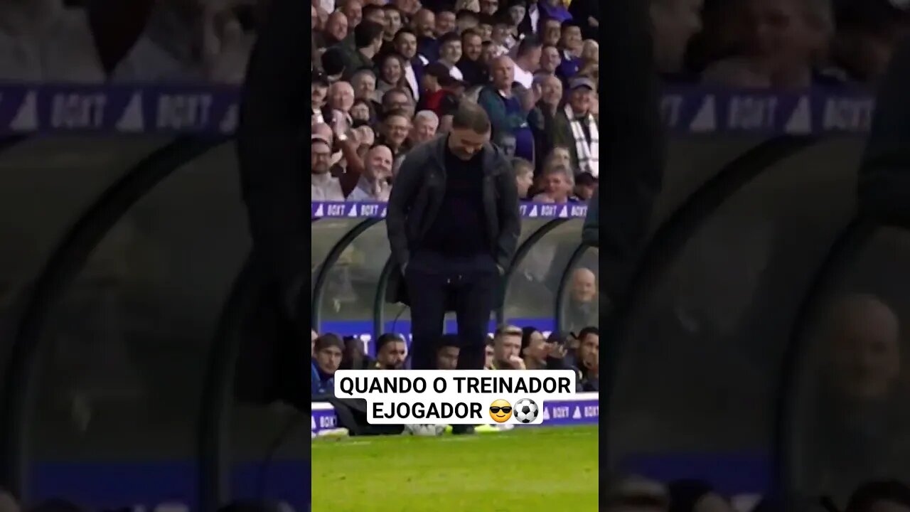 Quando o Treinador Tem Estilo De Jogador #futebol #football #sports