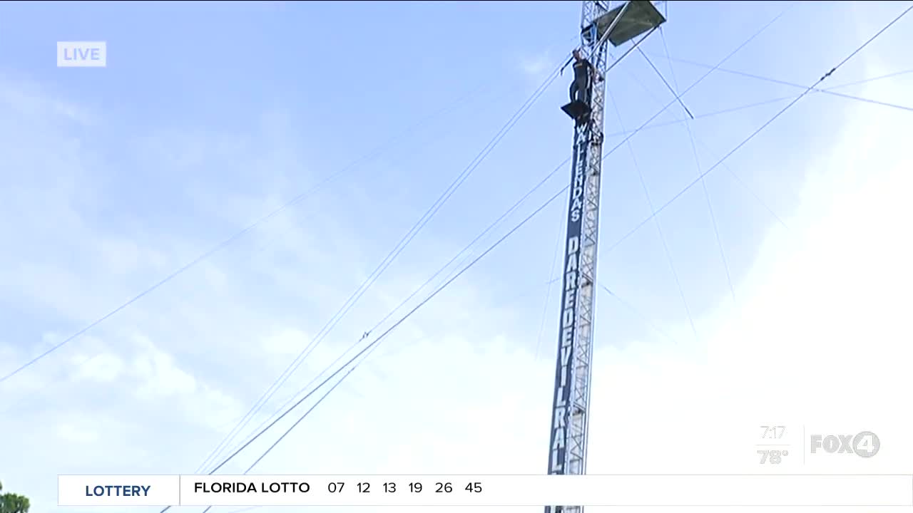 High Dive preview at Nik Wallenda's Daredevil Rally Drive-in