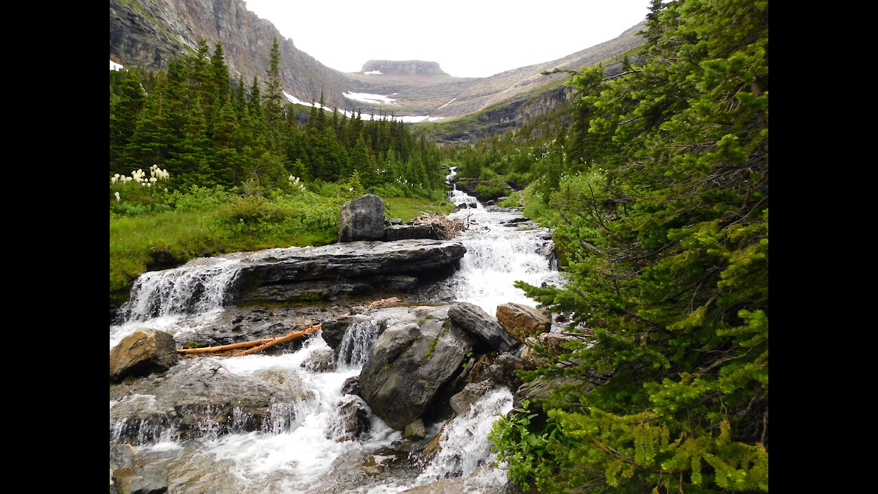 Glacier National Park Falls