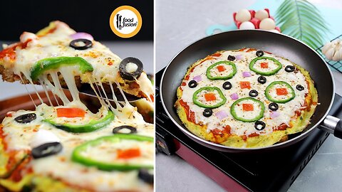 Pizza Omelette Breakfast and Sehri Recipe by Food Fussion.