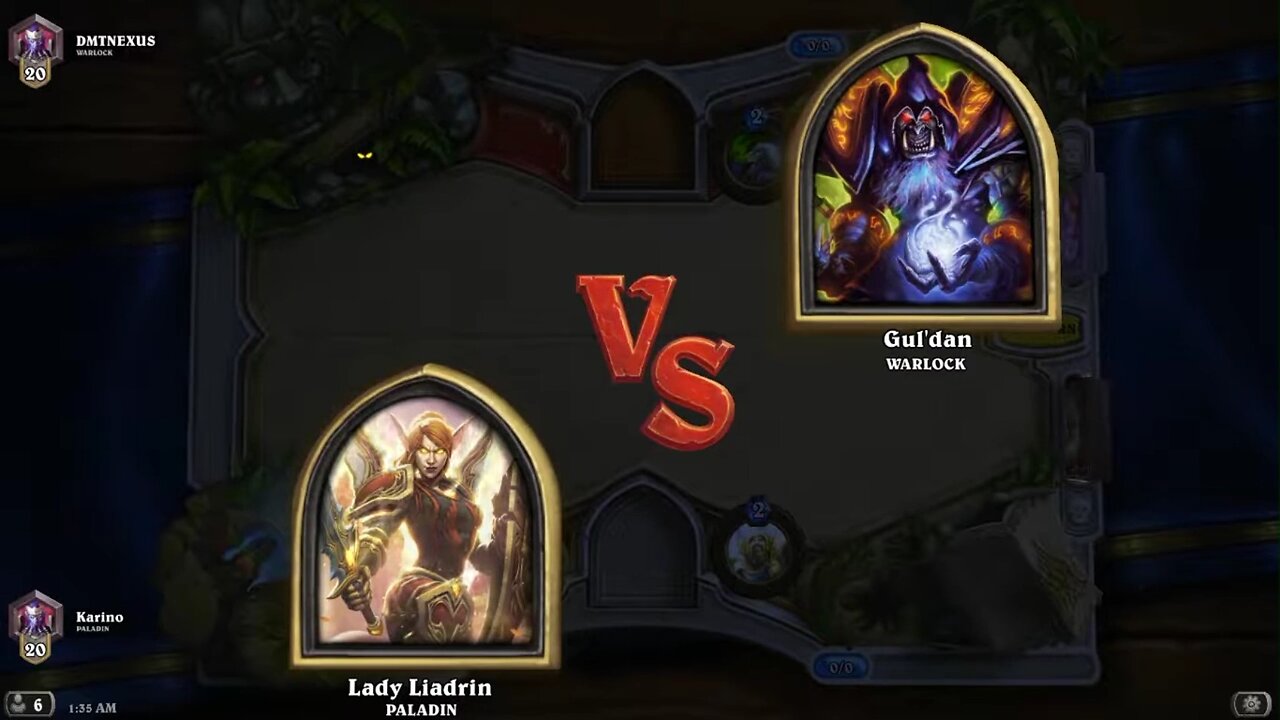 Hearthstone, match 6/9/2016 [2] (no audio)