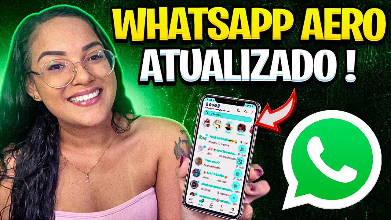 SAIU🔥 MELHOR WHATSAPP AERO ATUALIZADO 2022 COM NOVAS FUNÇÕES MELHOR QUE O GBWHATSAPP