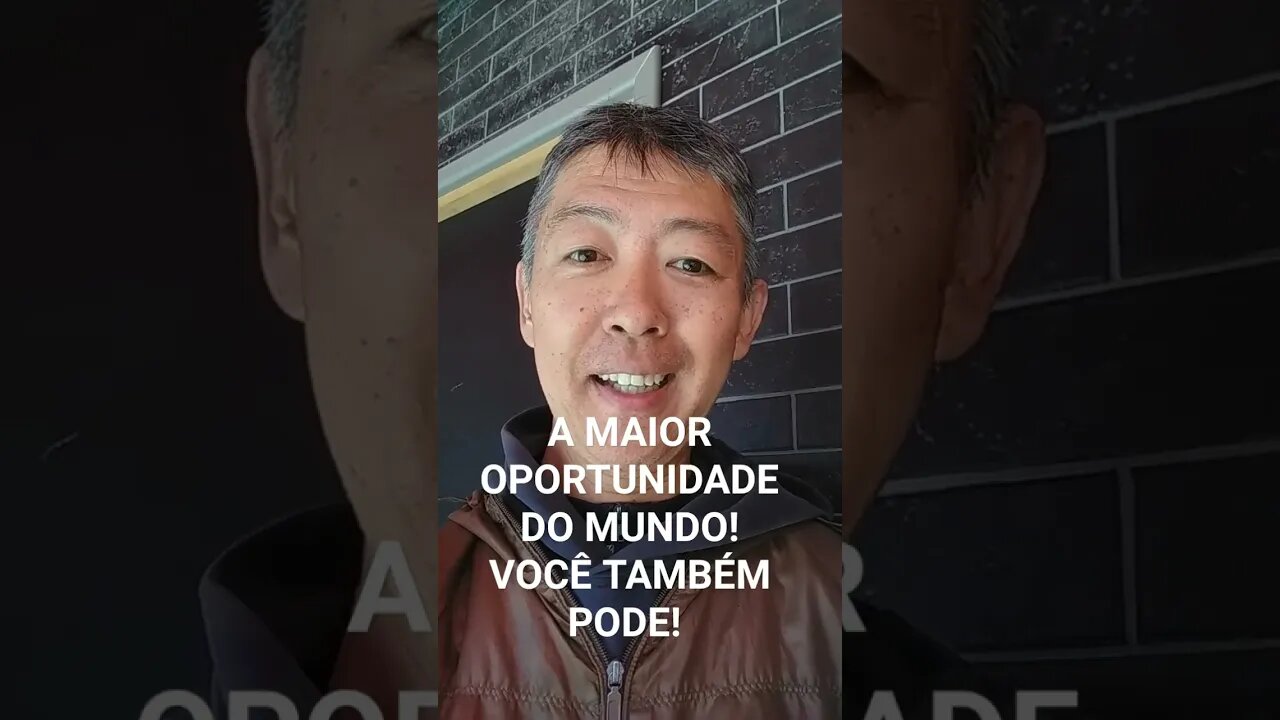 A MAIOR OPORTUNIDADE DO MUNDO! #empreendedorismo #liderança #liberdade